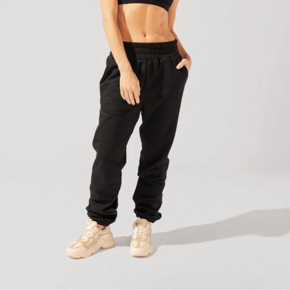 Pop flex fold over sweatpants
